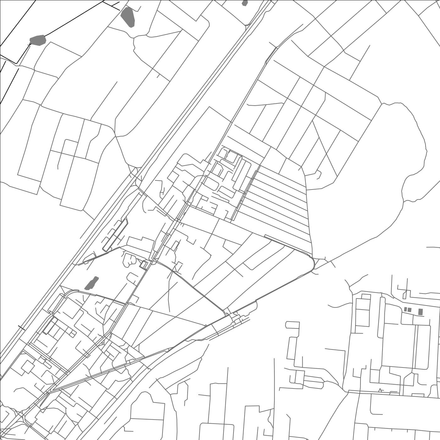 ROAD MAP OF FANIPAL, BELARUS BY MAPBAKES