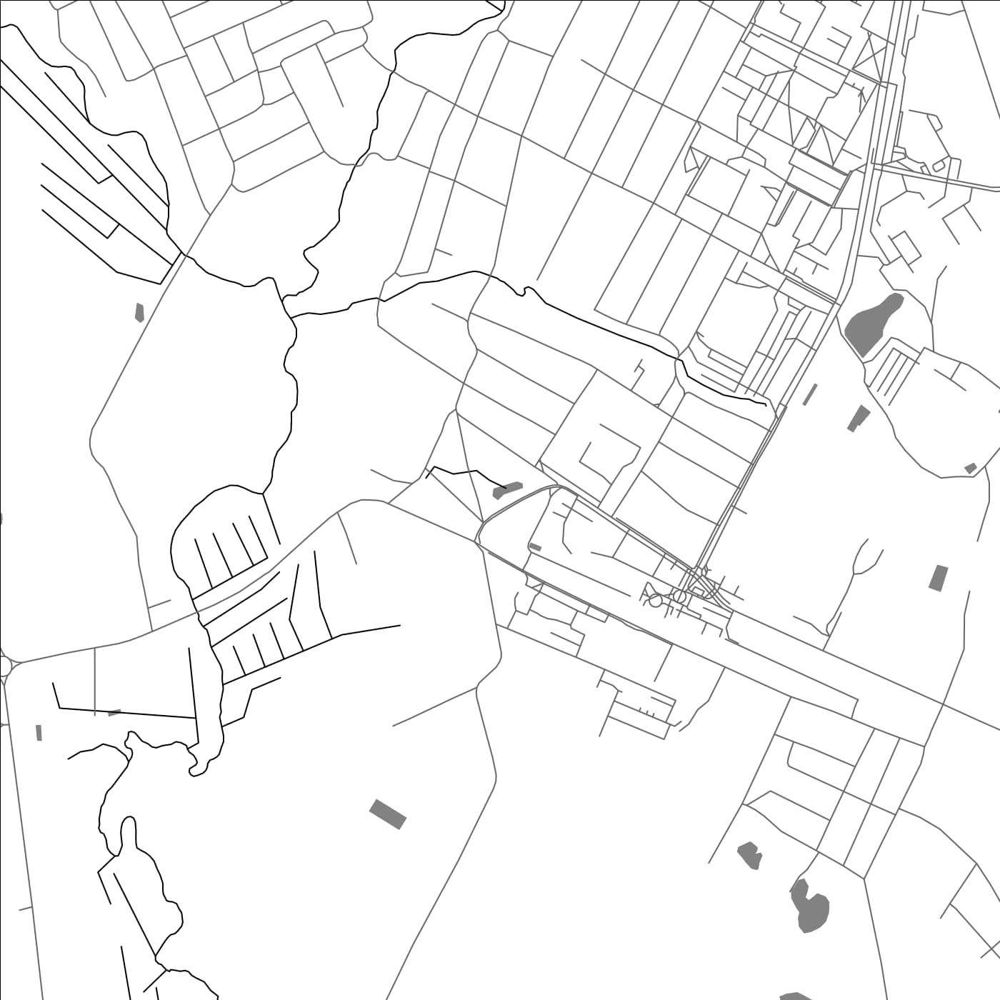 ROAD MAP OF HORKI, BELARUS BY MAPBAKES