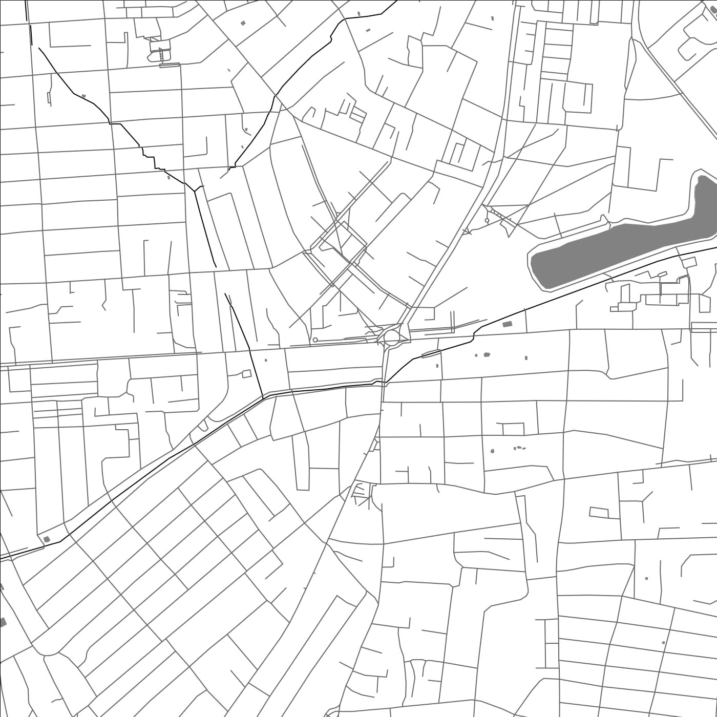 ROAD MAP OF KALINKAVICHY, BELARUS BY MAPBAKES