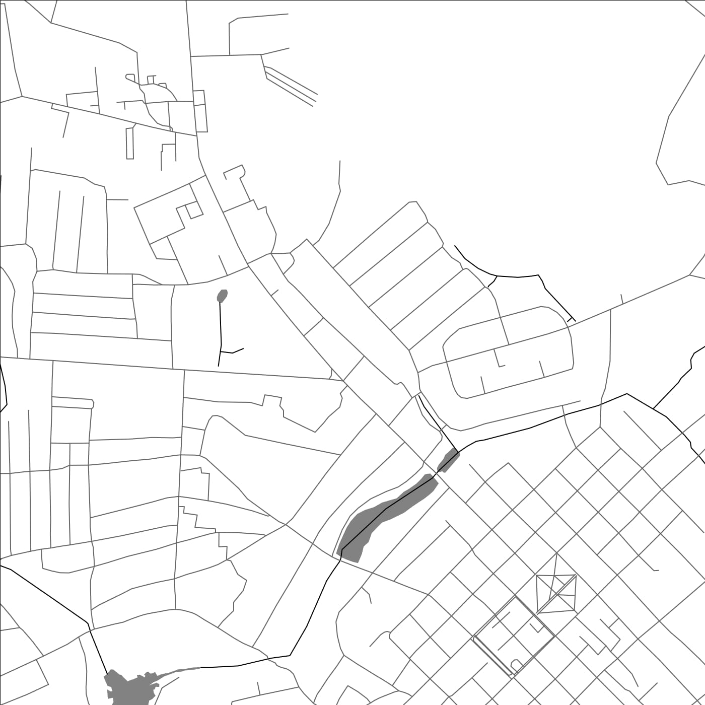 ROAD MAP OF KLIMAVICHY, BELARUS BY MAPBAKES