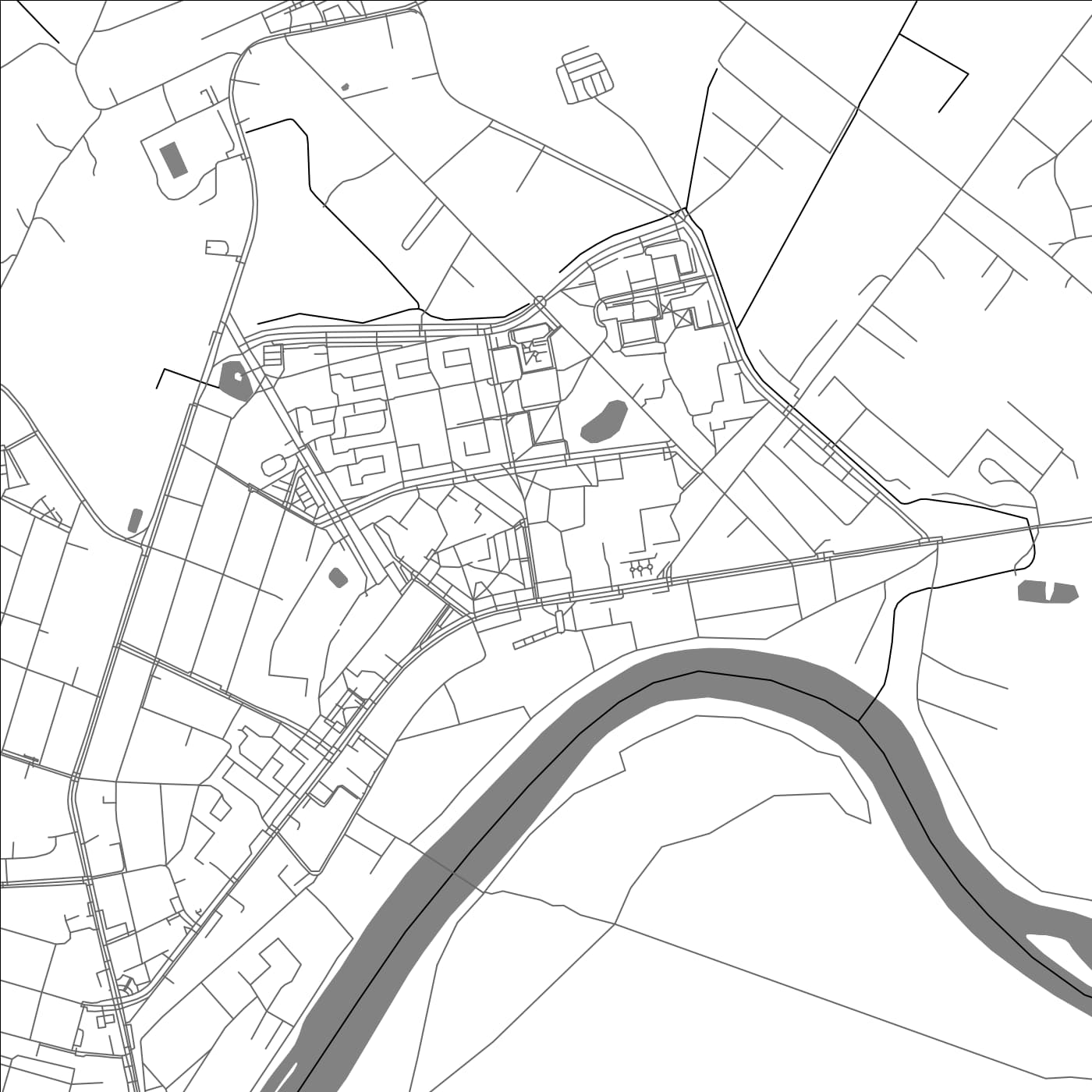 ROAD MAP OF MASTY, BELARUS BY MAPBAKES
