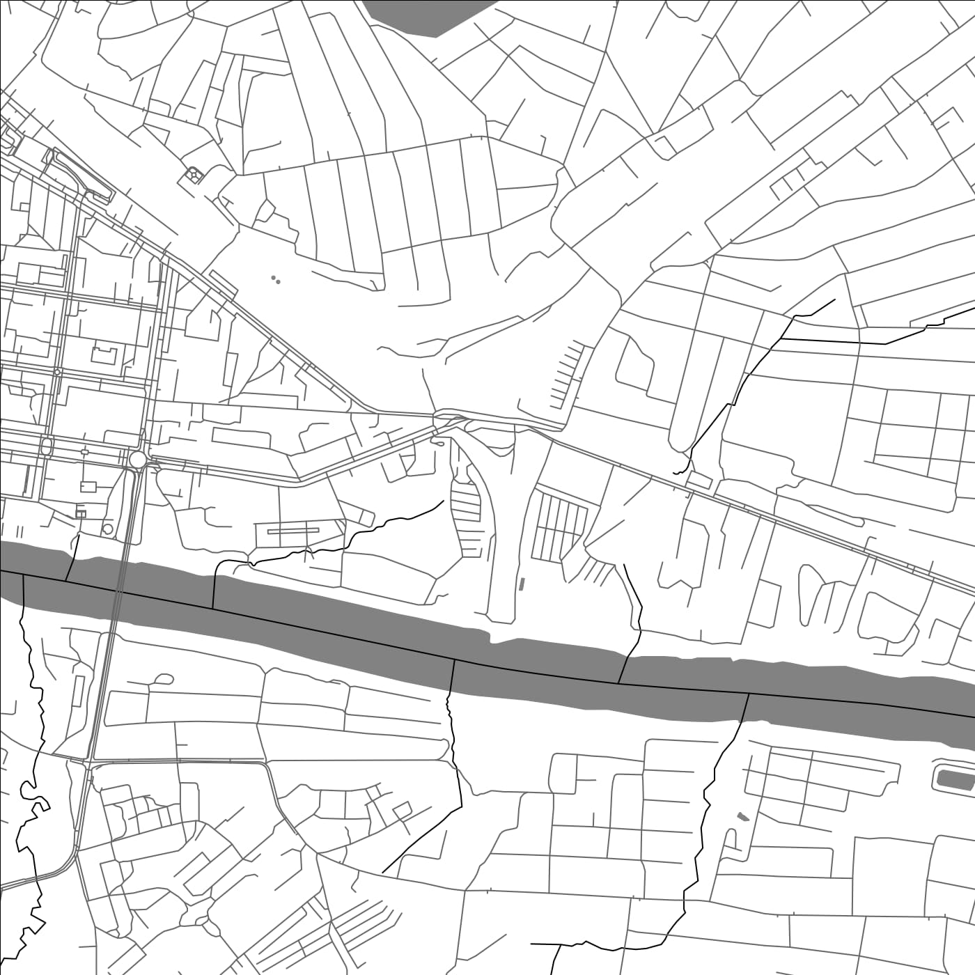 ROAD MAP OF POLATSK, BELARUS BY MAPBAKES