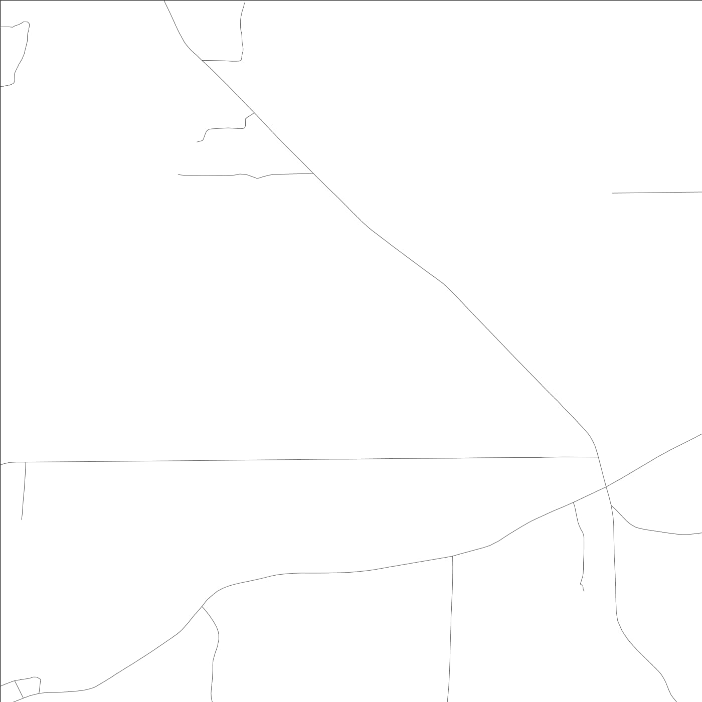 ROAD MAP OF BALLPLAY, ALABAMA BY MAPBAKES