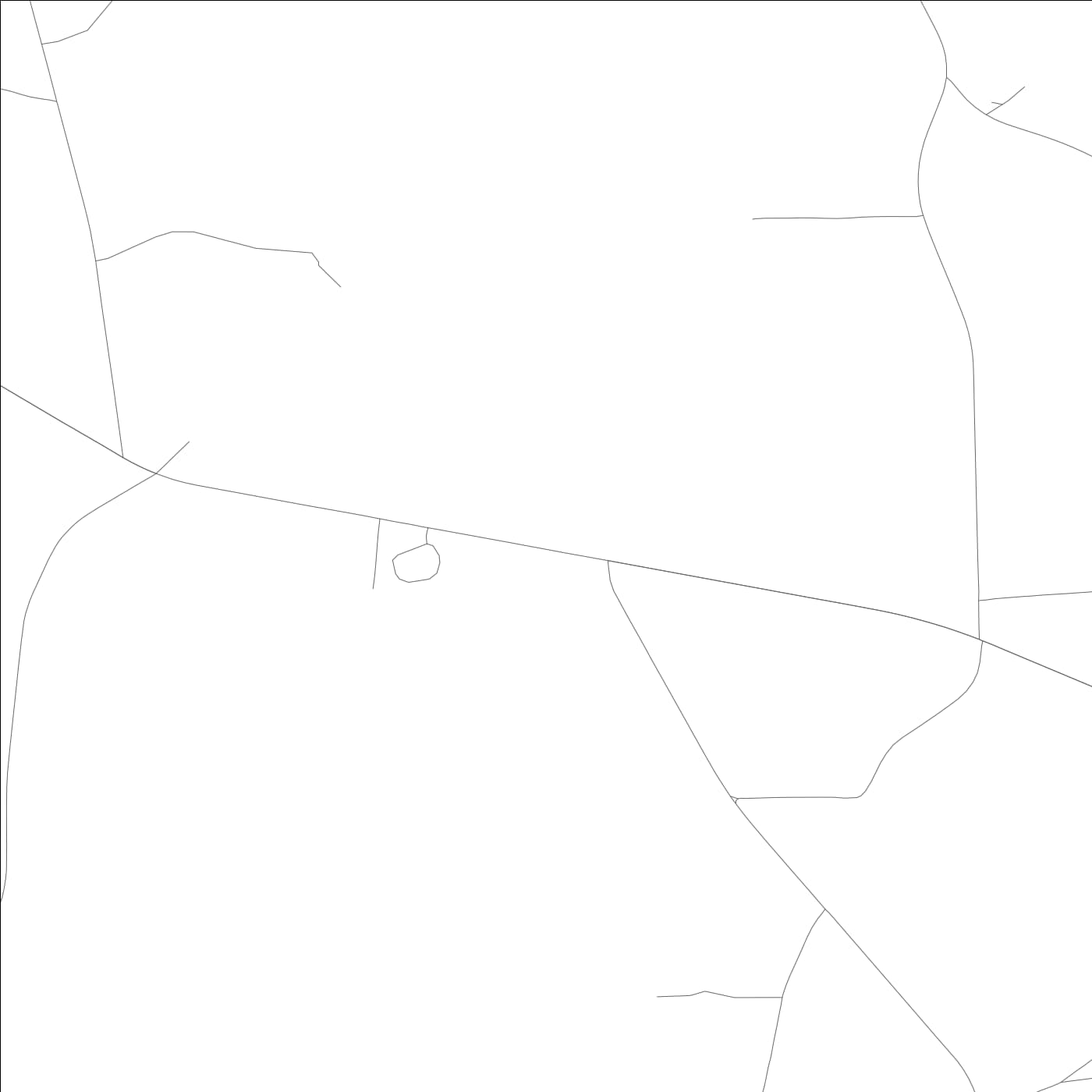 ROAD MAP OF BLUE SPRINGS, ALABAMA BY MAPBAKES