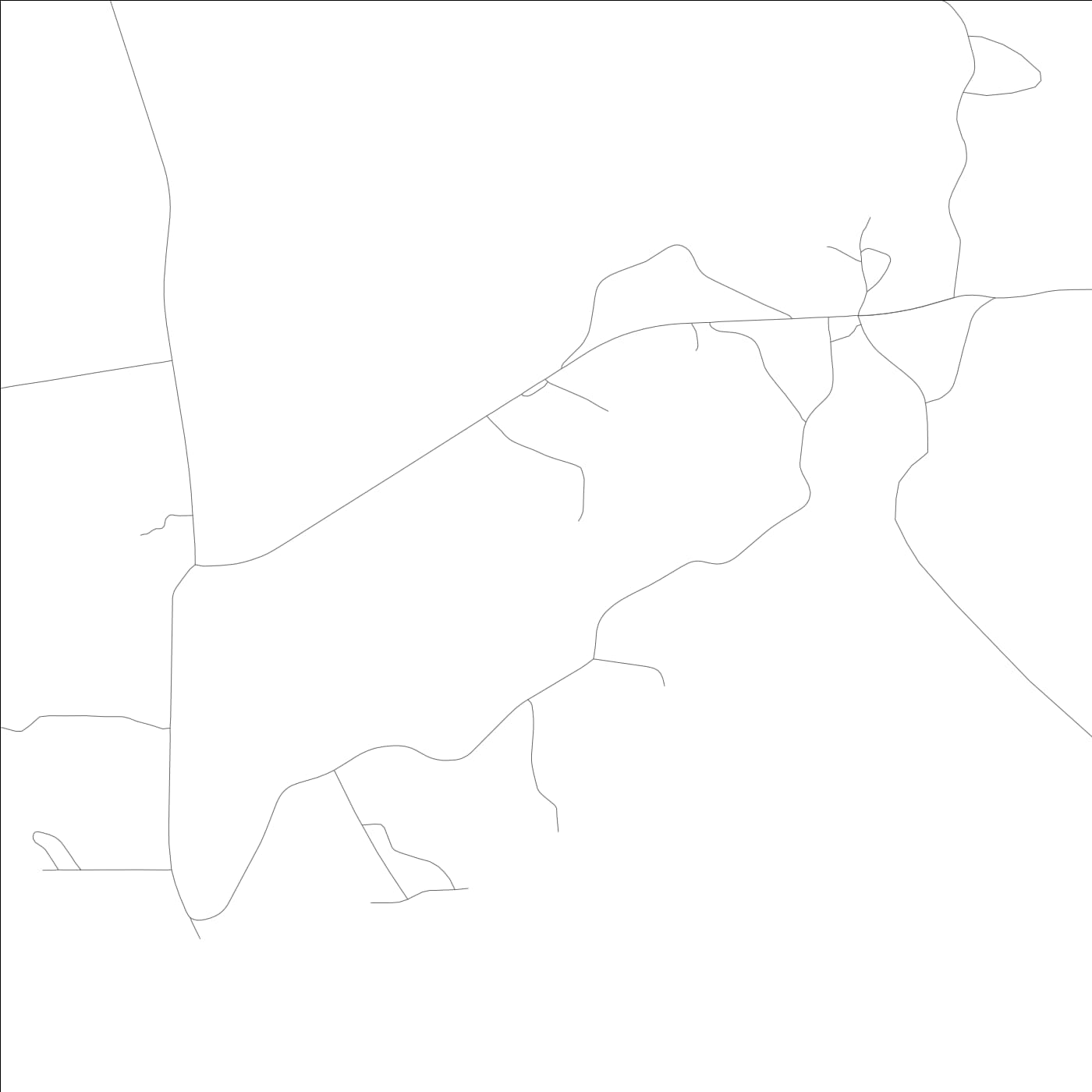 ROAD MAP OF BOYKIN, ALABAMA BY MAPBAKES
