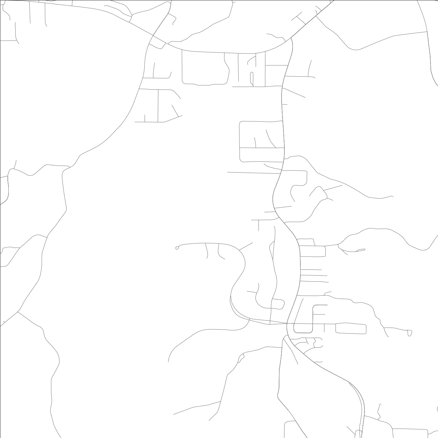 ROAD MAP OF BROOKWOOD, ALABAMA BY MAPBAKES