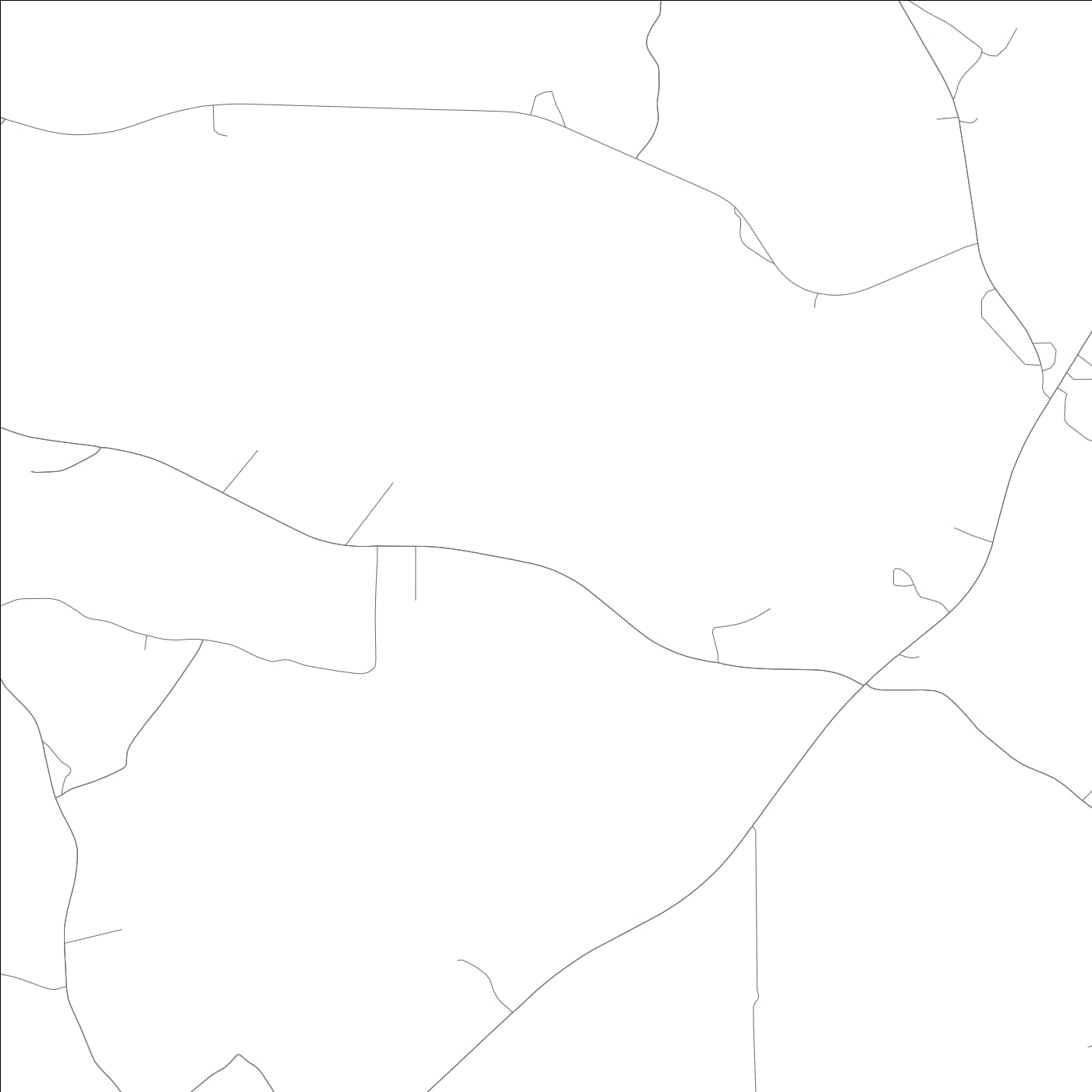 ROAD MAP OF BROOMTOWN, ALABAMA BY MAPBAKES