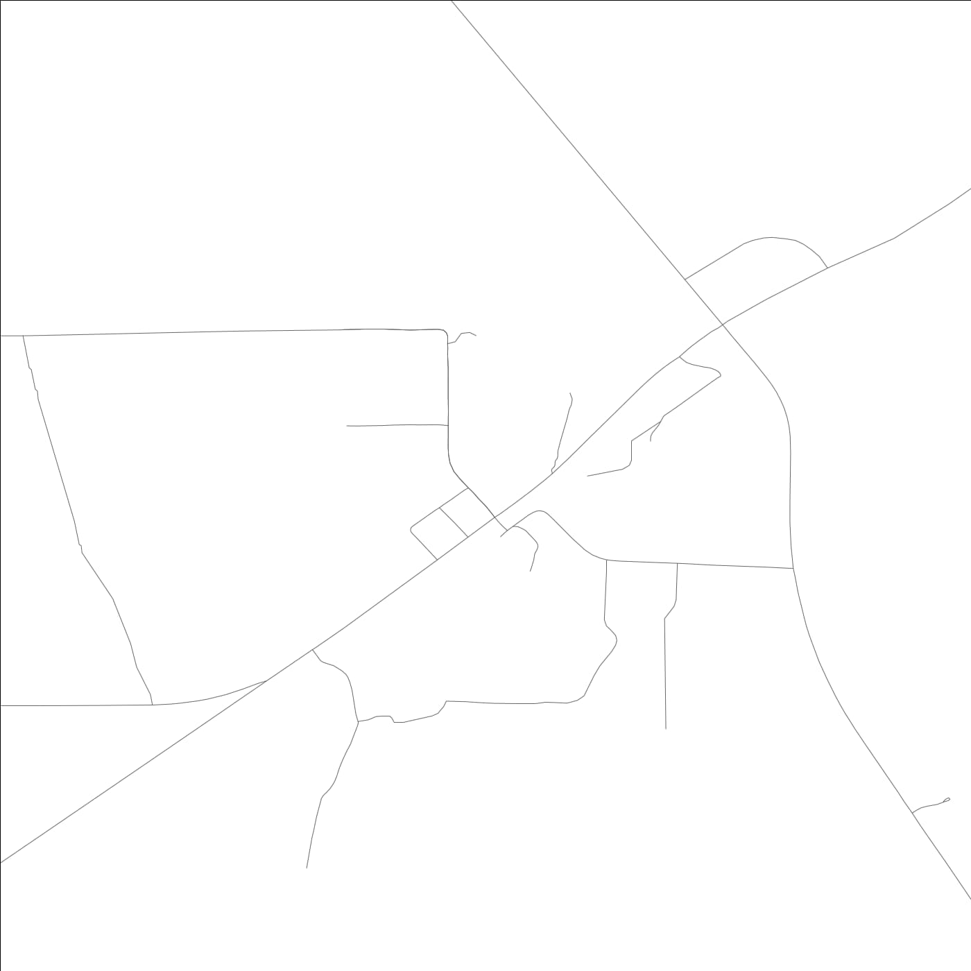 ROAD MAP OF CATHERINE, ALABAMA BY MAPBAKES