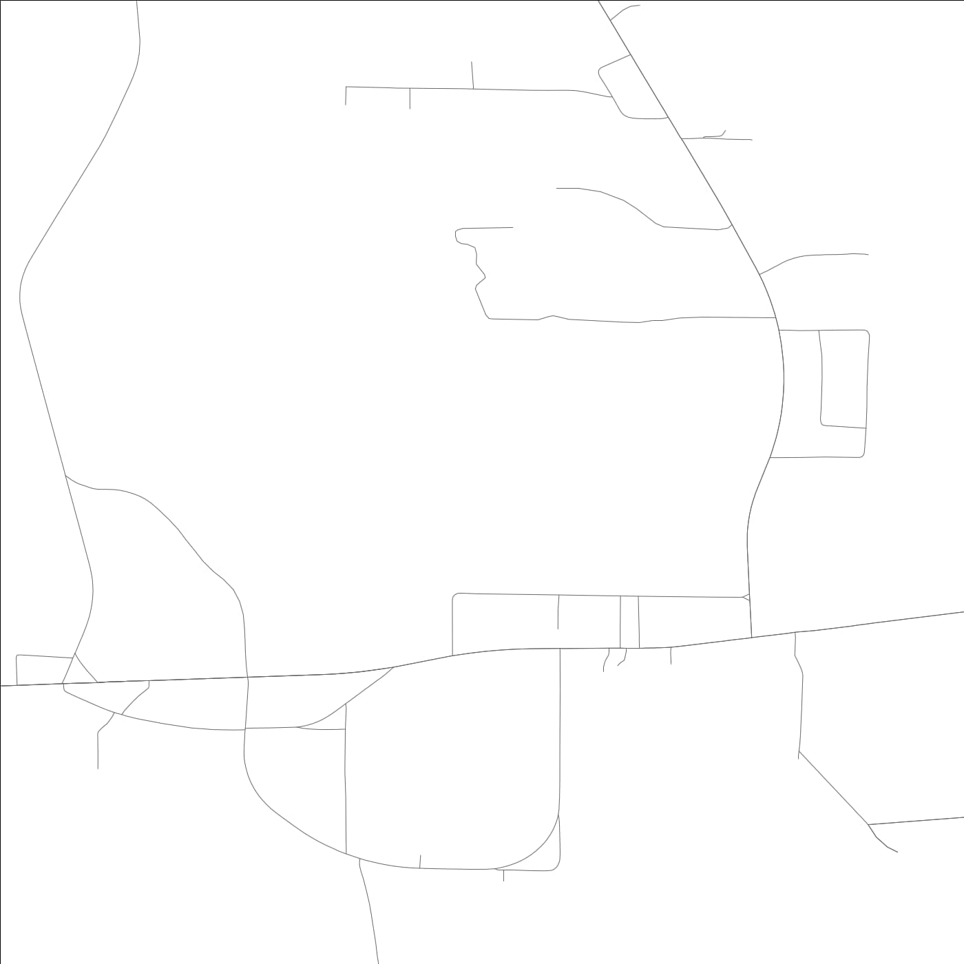 ROAD MAP OF CLAYHATCHEE, ALABAMA BY MAPBAKES