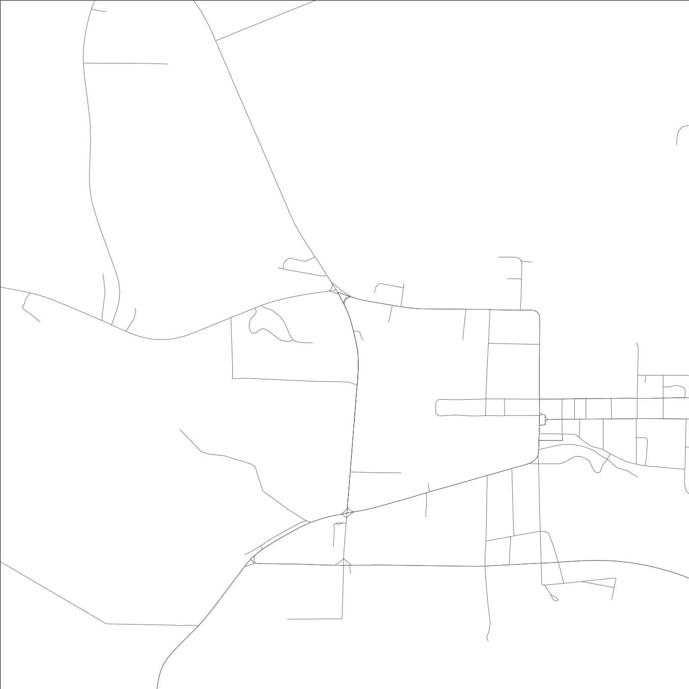 ROAD MAP OF CLAYTON, ALABAMA BY MAPBAKES