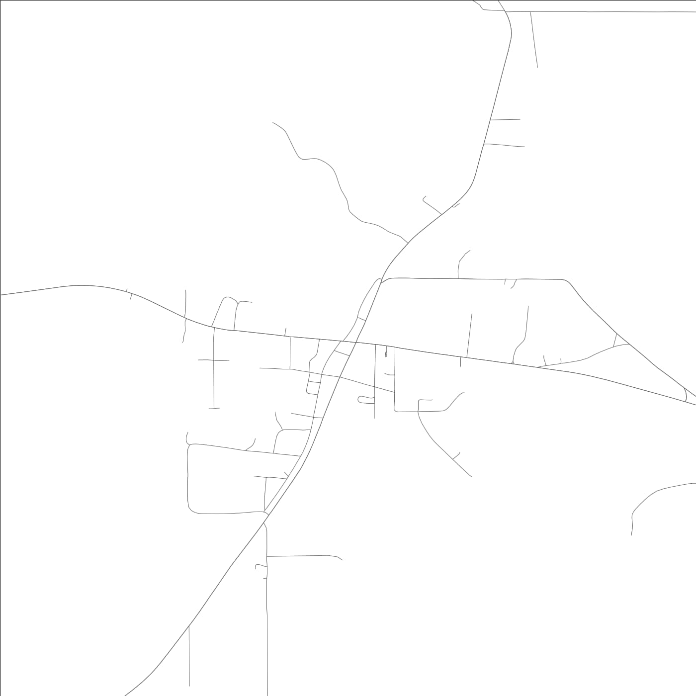 ROAD MAP OF CLIO, ALABAMA BY MAPBAKES