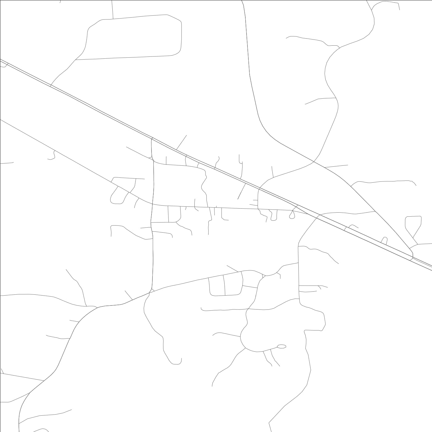 ROAD MAP OF COKER, ALABAMA BY MAPBAKES