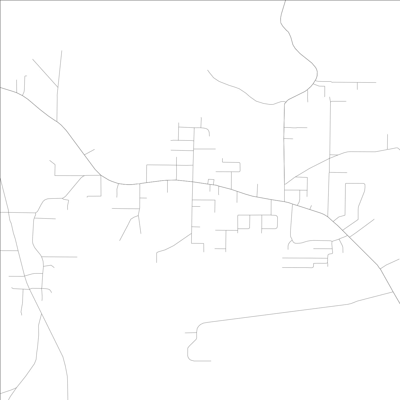 ROAD MAP OF CONCORD, ALABAMA BY MAPBAKES