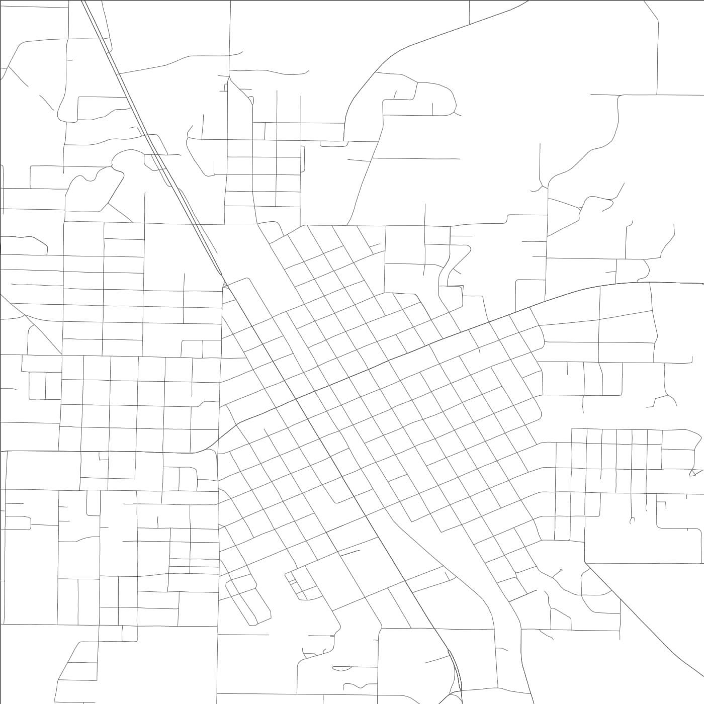 ROAD MAP OF CULLMAN, ALABAMA BY MAPBAKES