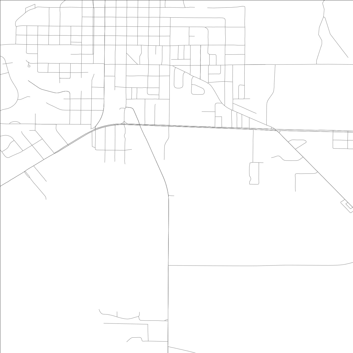ROAD MAP OF DEMOPOLIS, ALABAMA BY MAPBAKES