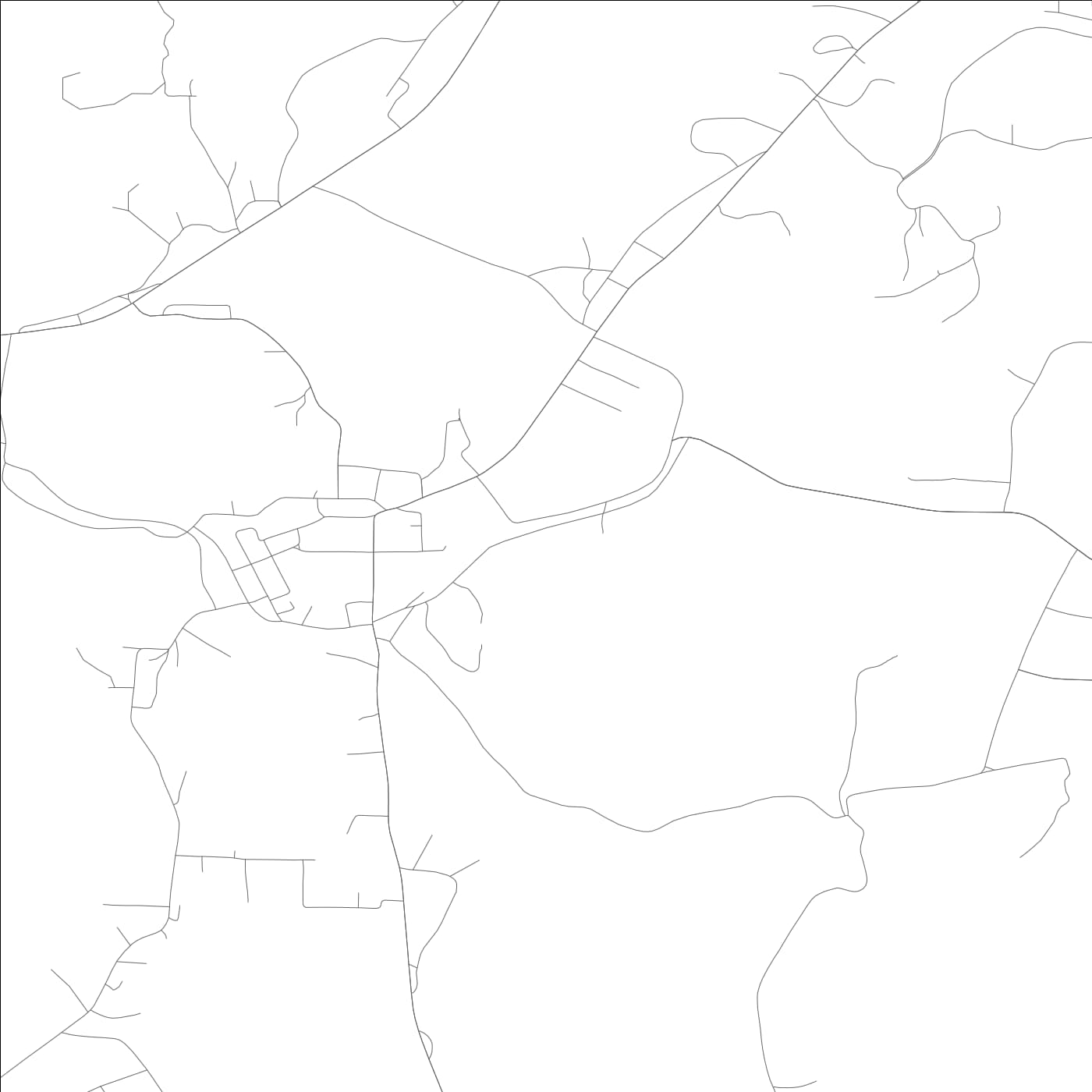 ROAD MAP OF DORA, ALABAMA BY MAPBAKES