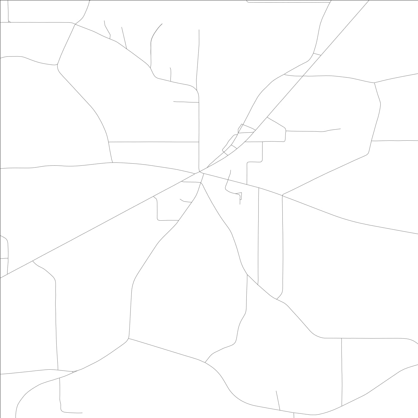 ROAD MAP OF DOUGLAS, ALABAMA BY MAPBAKES