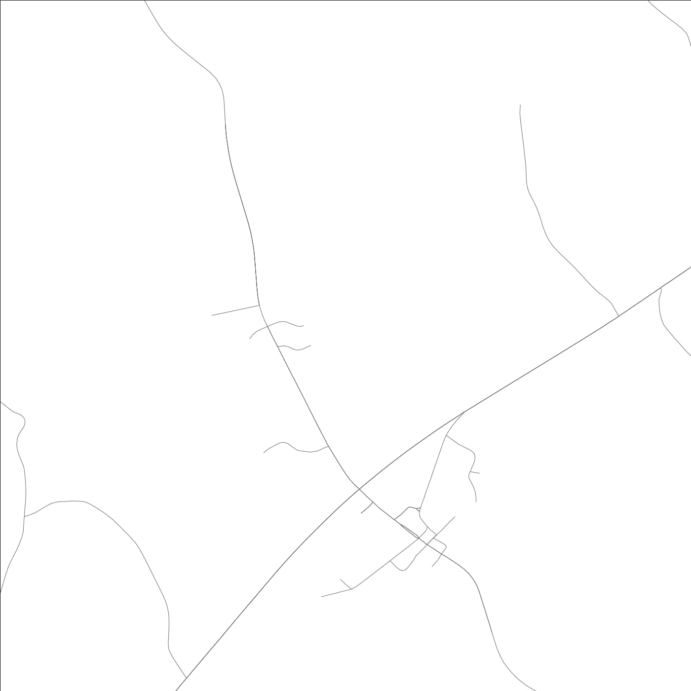 ROAD MAP OF DOZIER, ALABAMA BY MAPBAKES