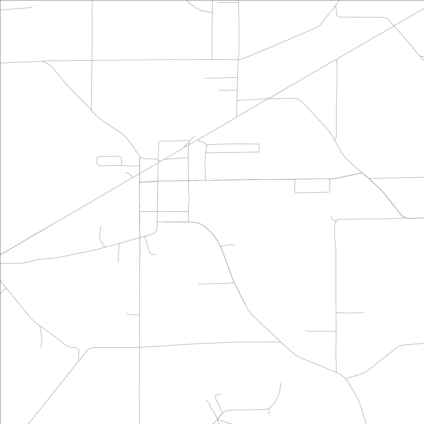 ROAD MAP OF DUTTON, ALABAMA BY MAPBAKES