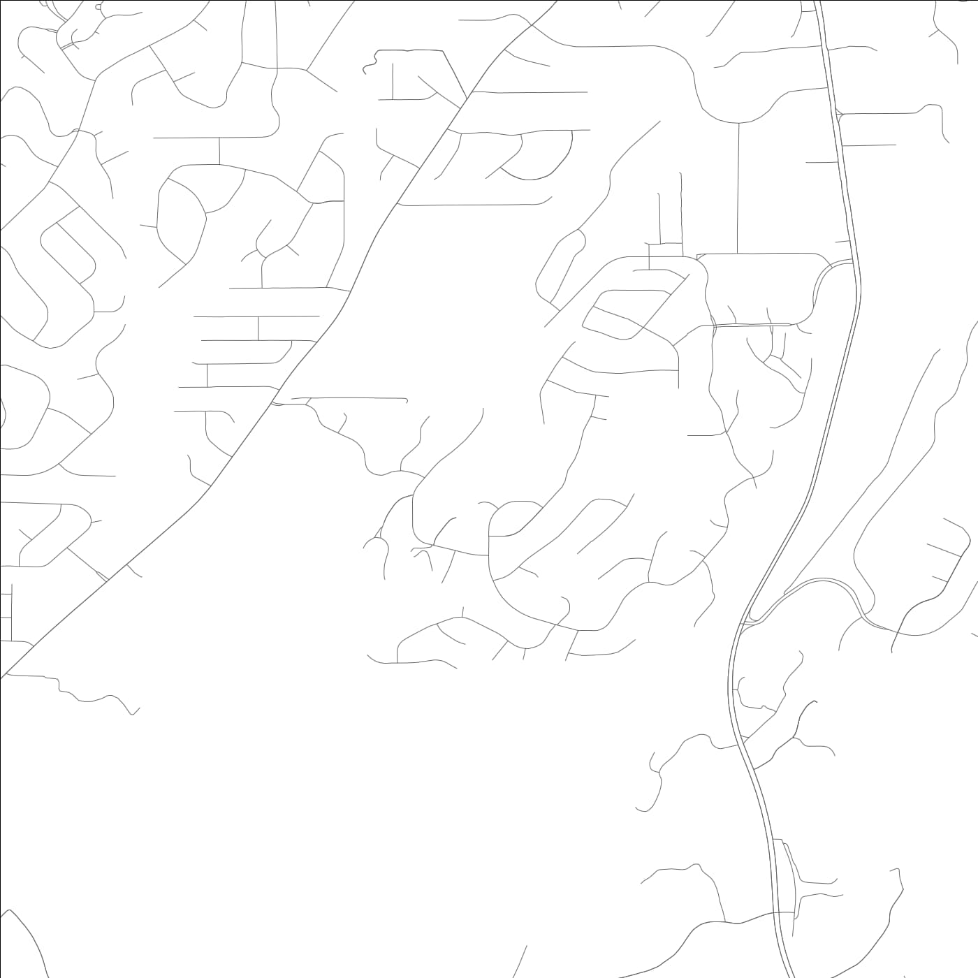 ROAD MAP OF EAGLE POINT, ALABAMA BY MAPBAKES