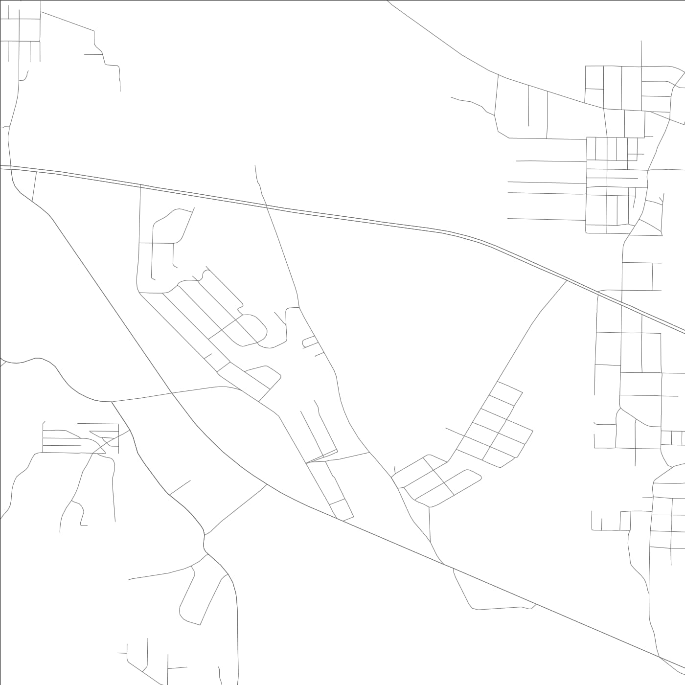 ROAD MAP OF EDGEWATER, ALABAMA BY MAPBAKES