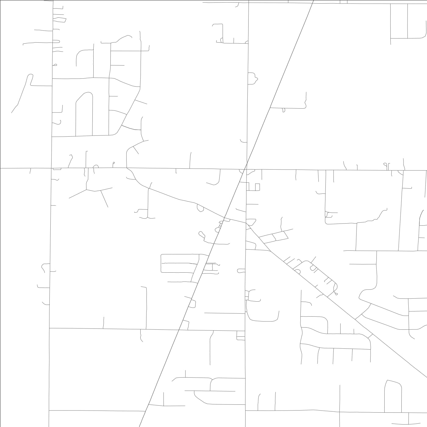 ROAD MAP OF HARVEST, ALABAMA BY MAPBAKES