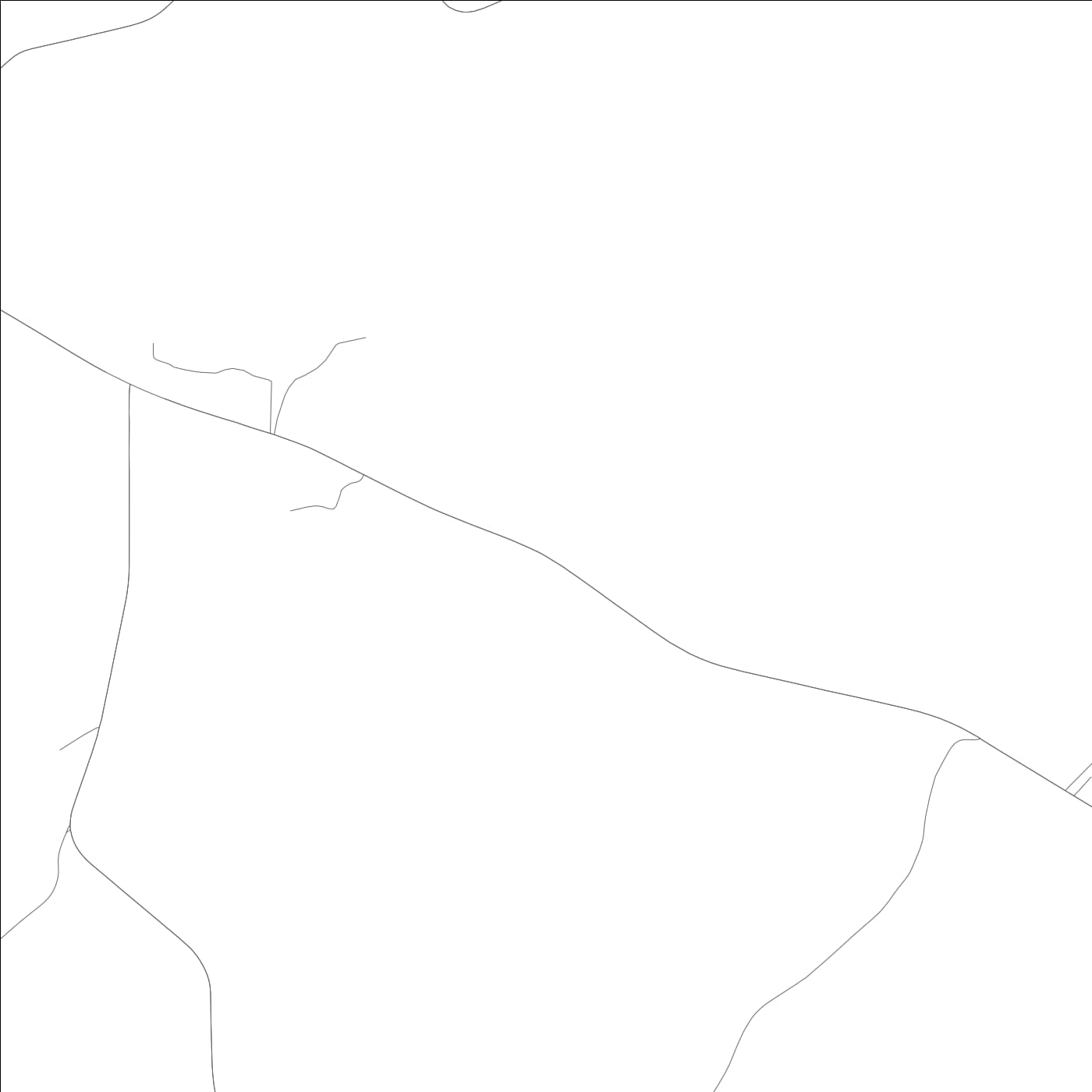 ROAD MAP OF HISSOP, ALABAMA BY MAPBAKES