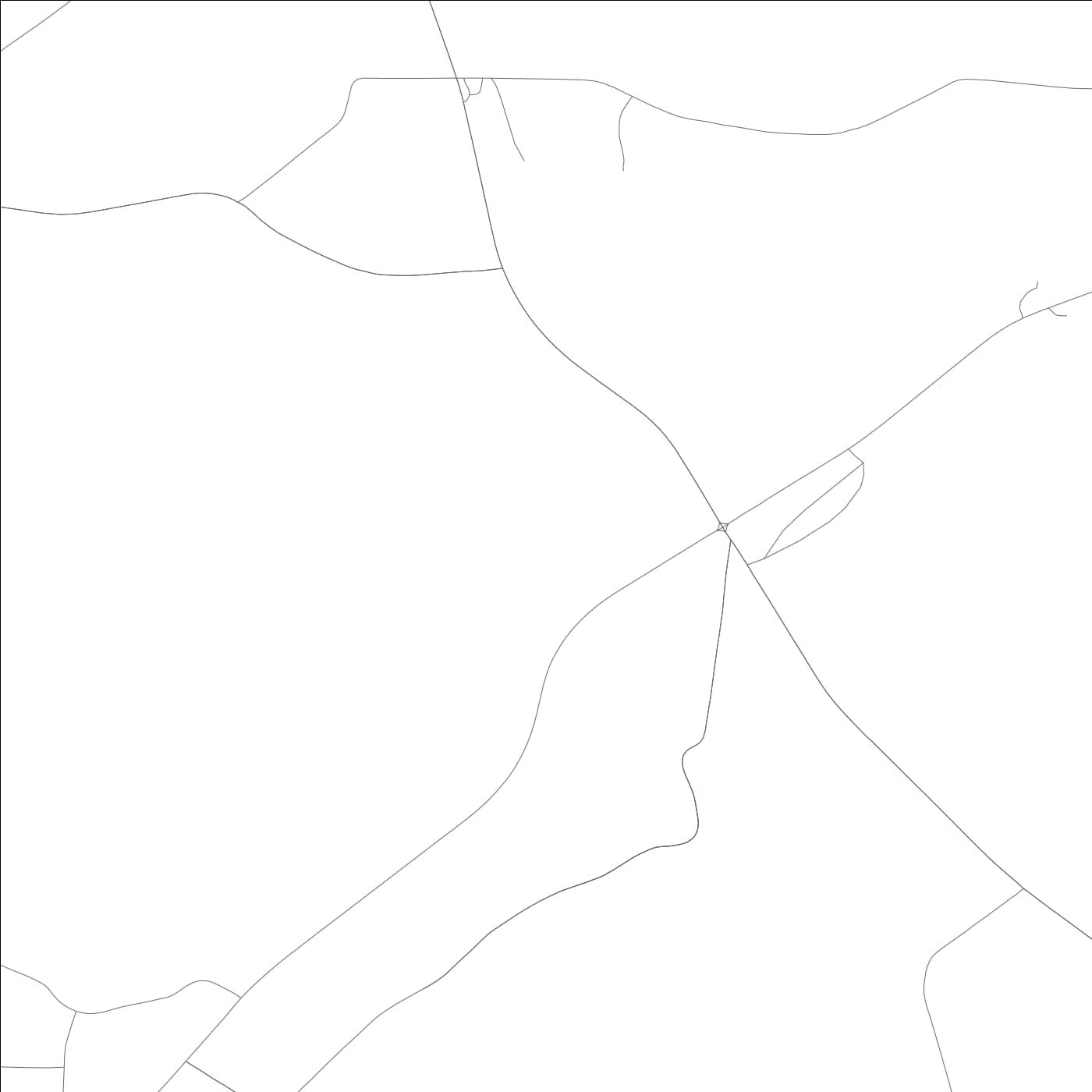 ROAD MAP OF HOLLIS CROSSROADS, ALABAMA BY MAPBAKES