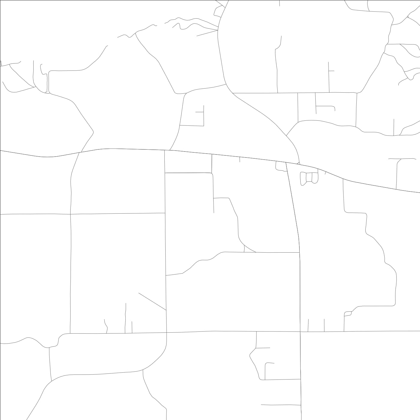 ROAD MAP OF HOLTVILLE, ALABAMA BY MAPBAKES