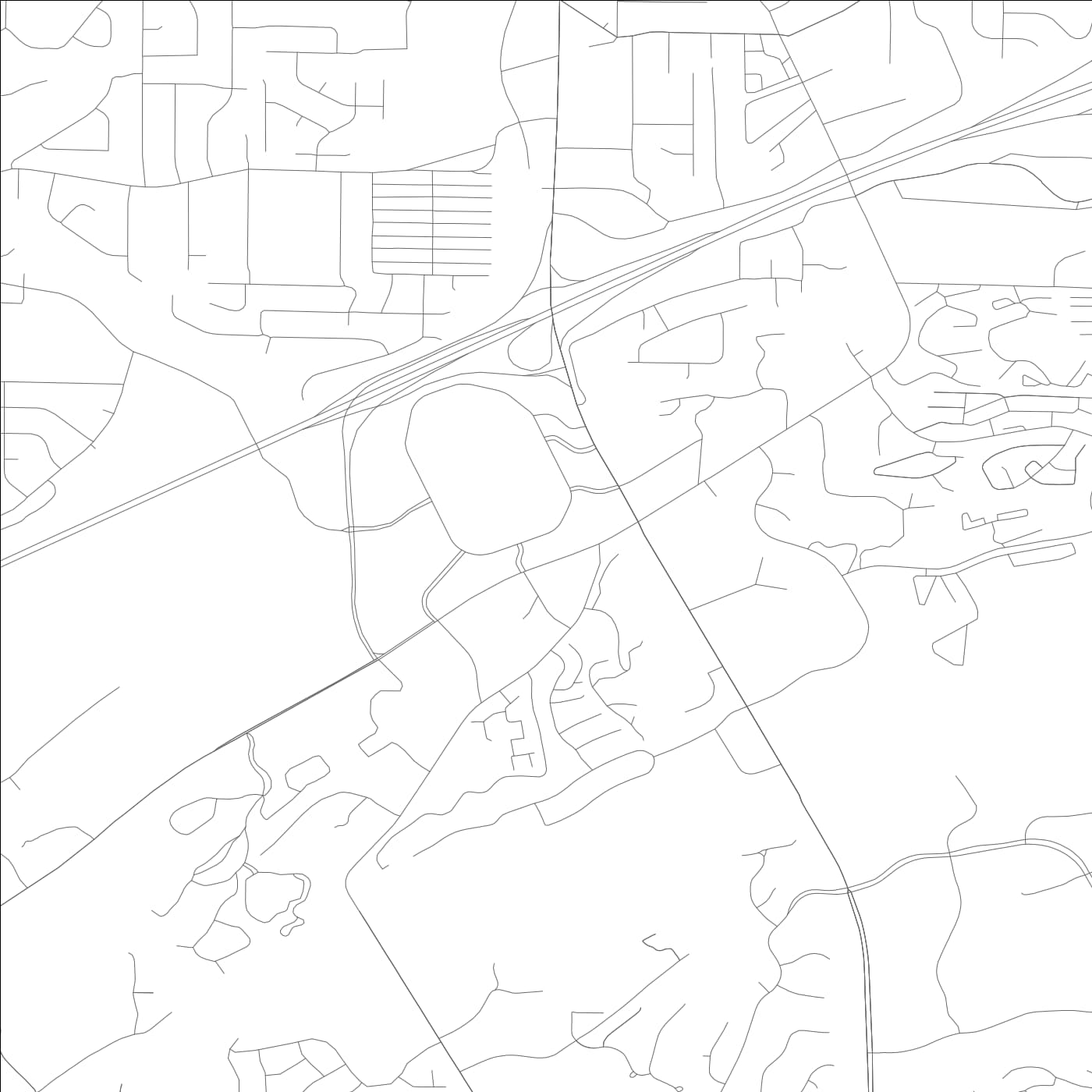 ROAD MAP OF HOOVER, ALABAMA BY MAPBAKES