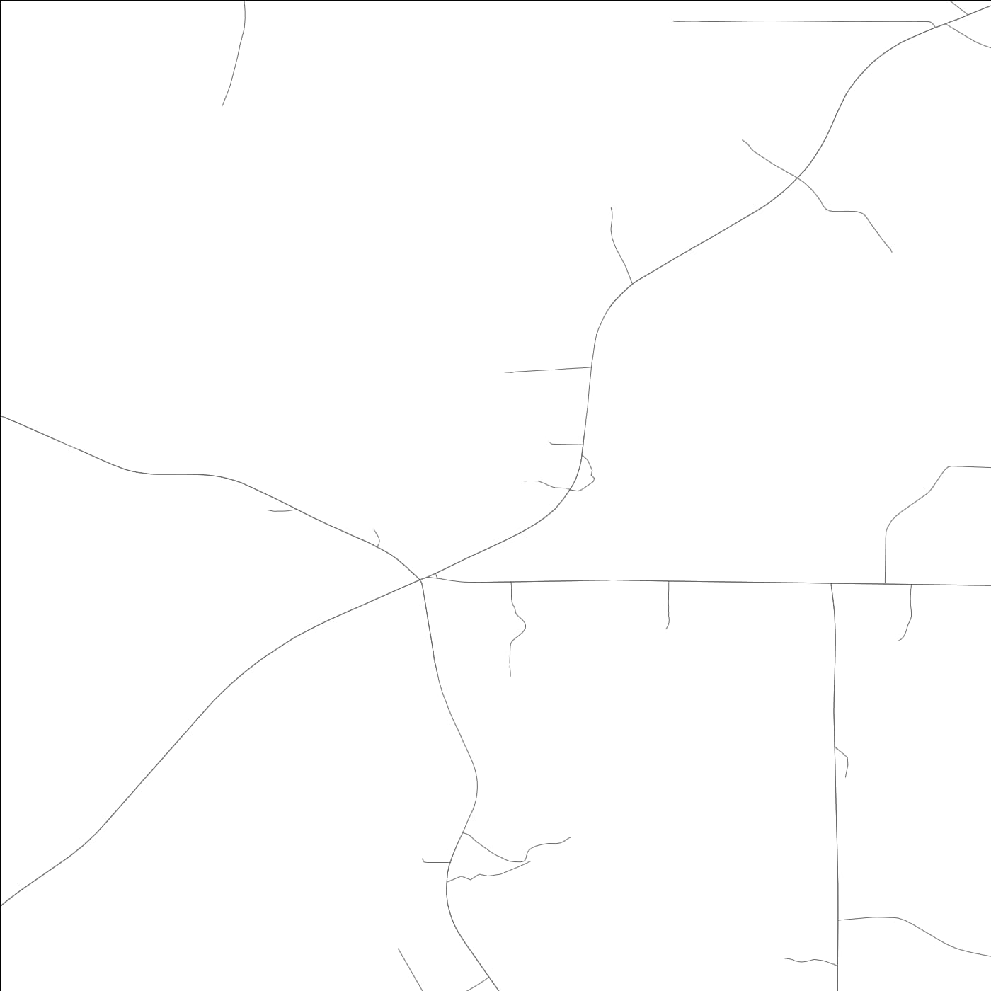 ROAD MAP OF HORN HILL, ALABAMA BY MAPBAKES