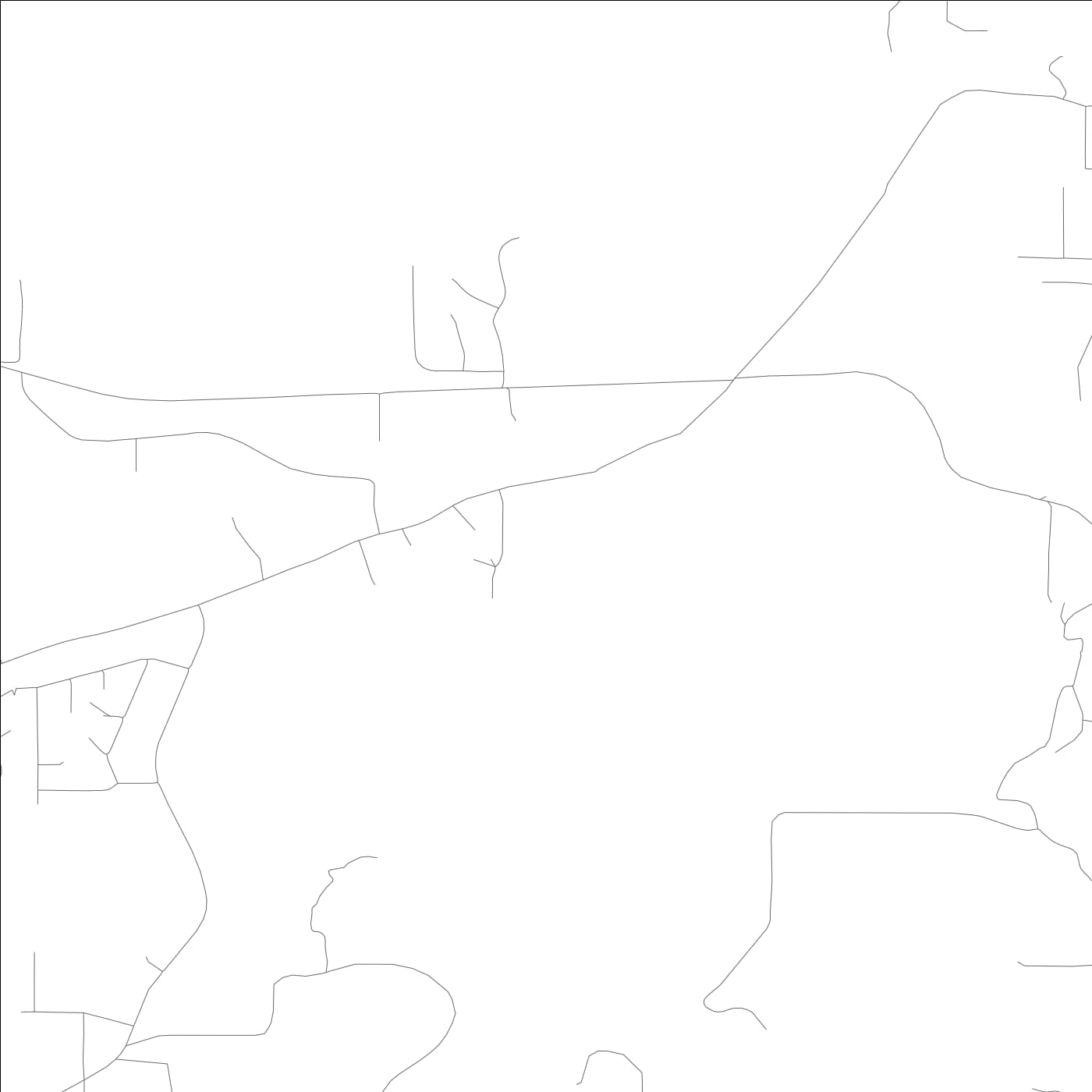 ROAD MAP OF HUEYTOWN, ALABAMA BY MAPBAKES