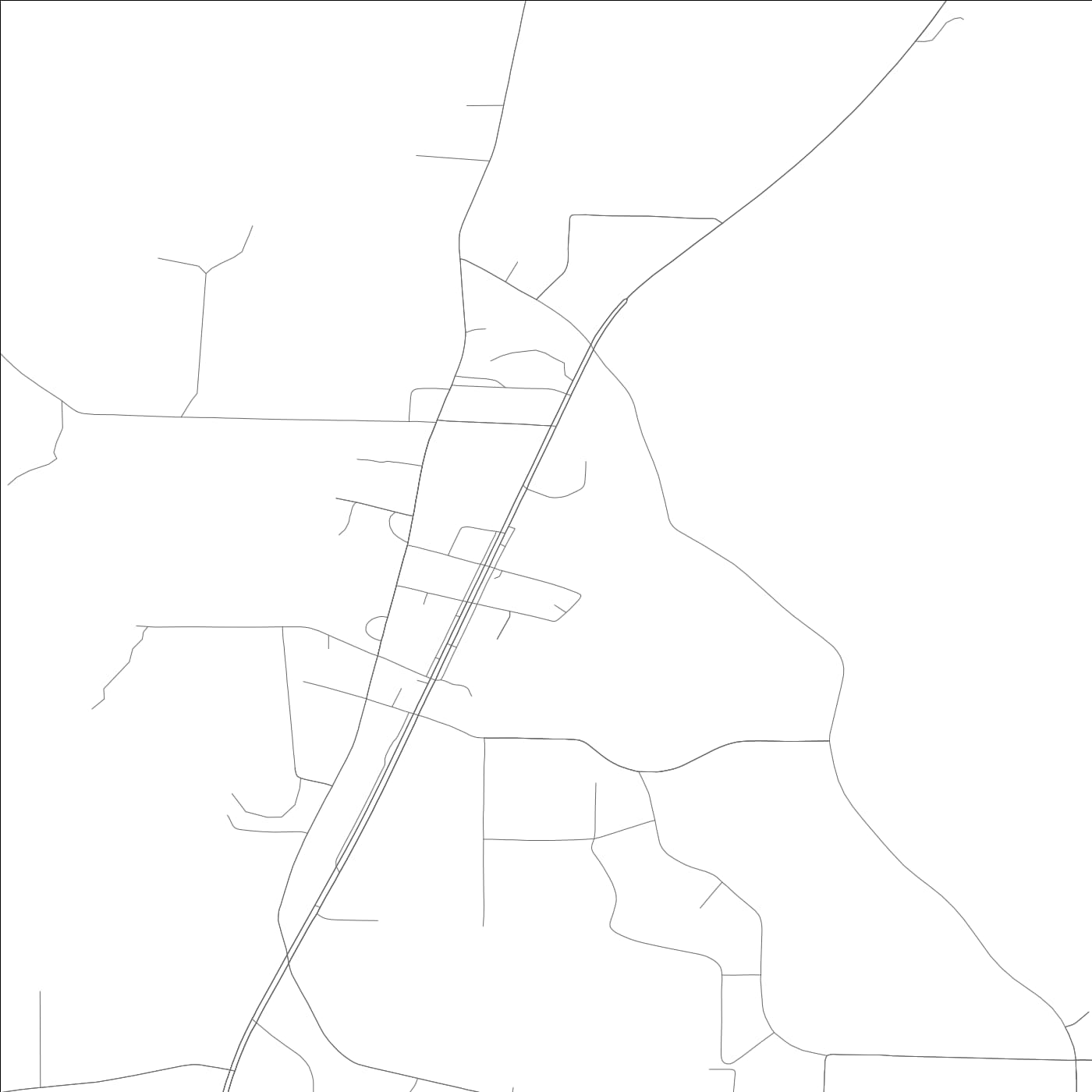ROAD MAP OF LITTLEVILLE, ALABAMA BY MAPBAKES