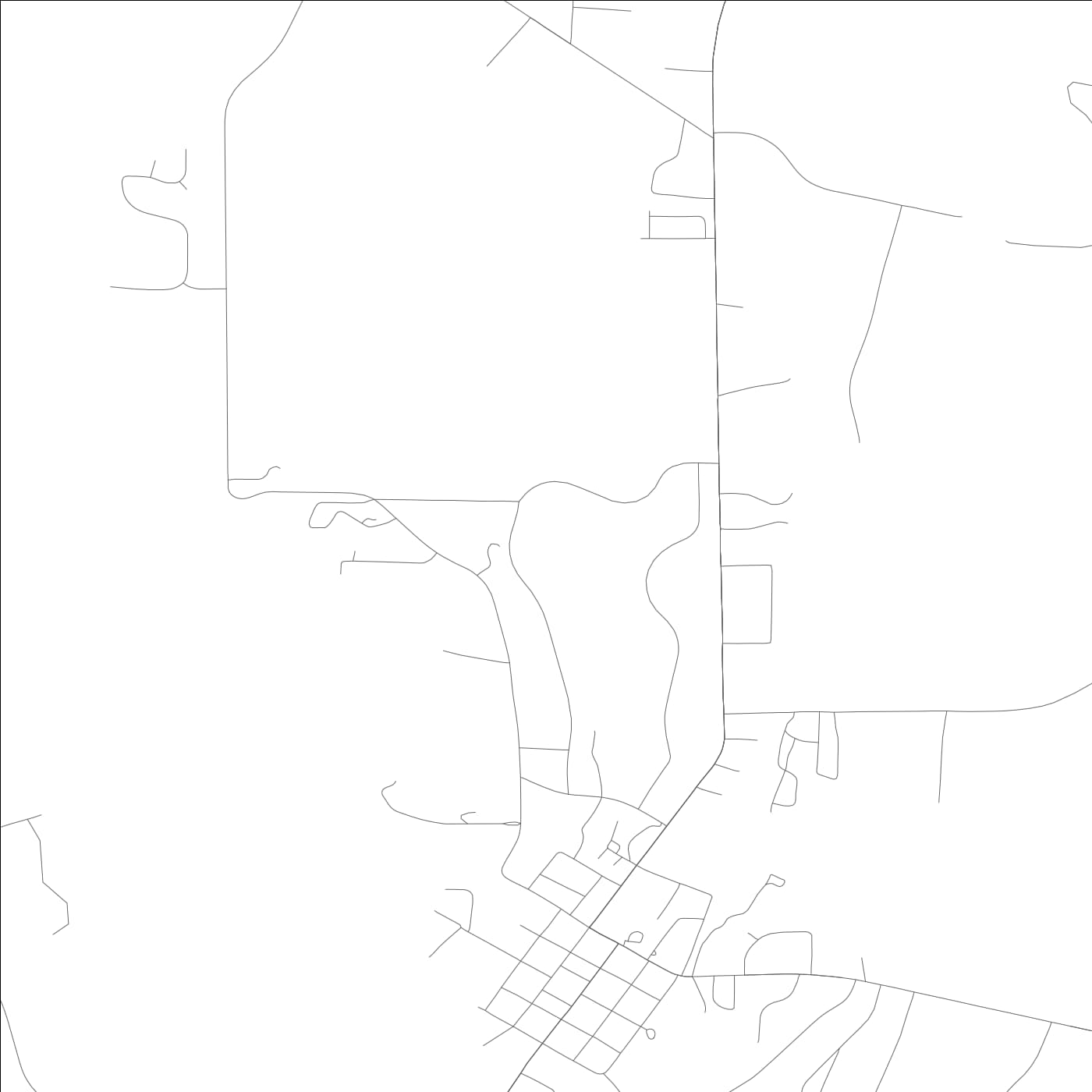 ROAD MAP OF LIVINGSTON, ALABAMA BY MAPBAKES