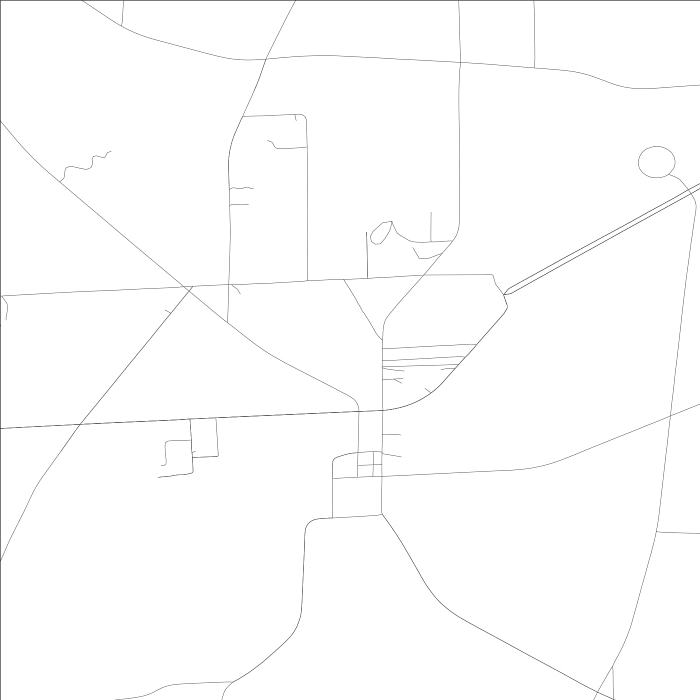 ROAD MAP OF MALVERN, ALABAMA BY MAPBAKES