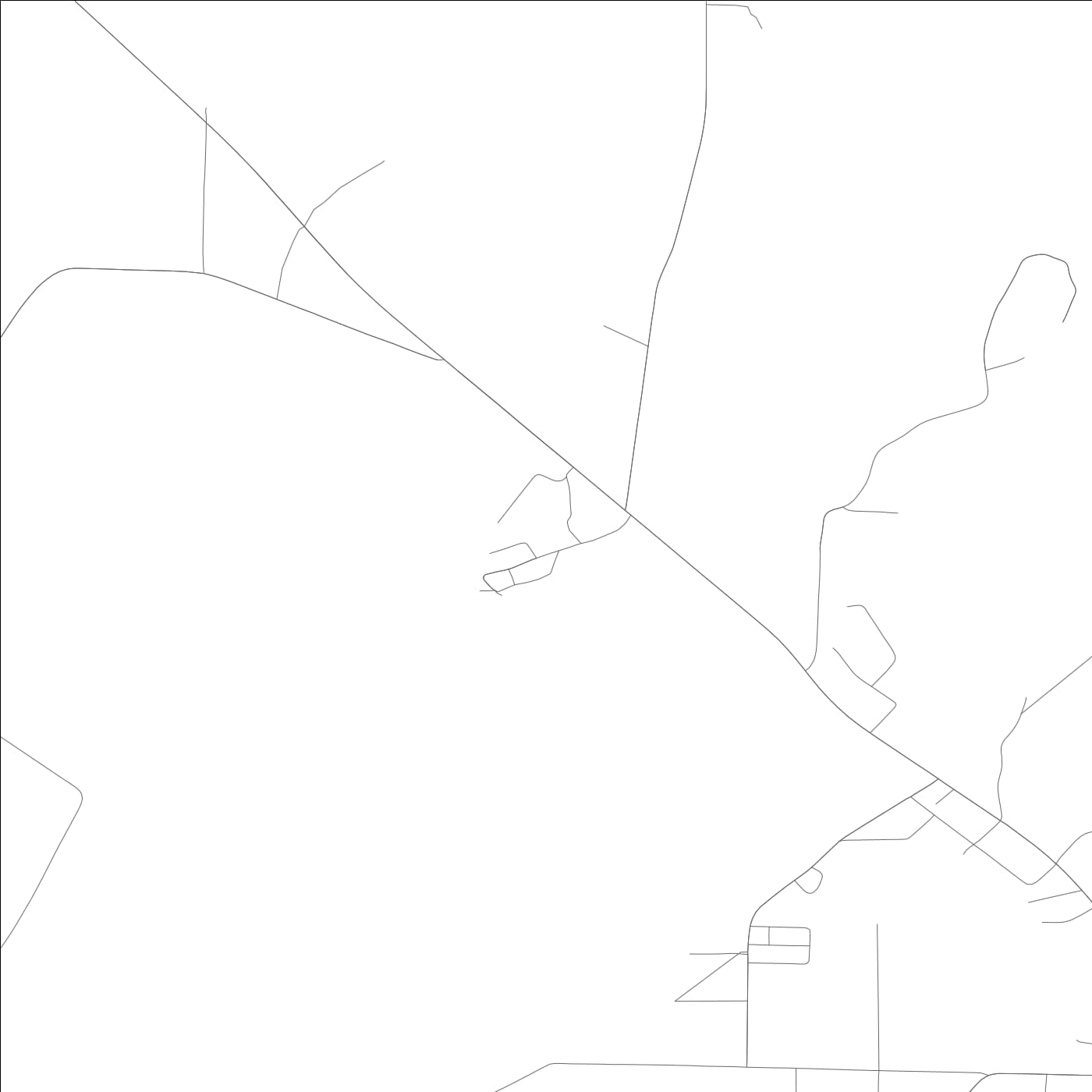 ROAD MAP OF MCMULLEN, ALABAMA BY MAPBAKES