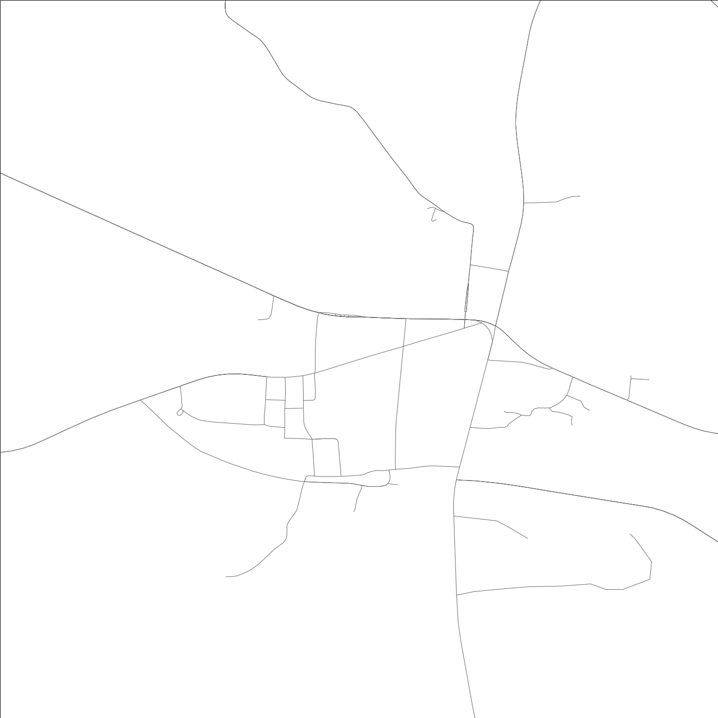 ROAD MAP OF MIDWAY, ALABAMA BY MAPBAKES
