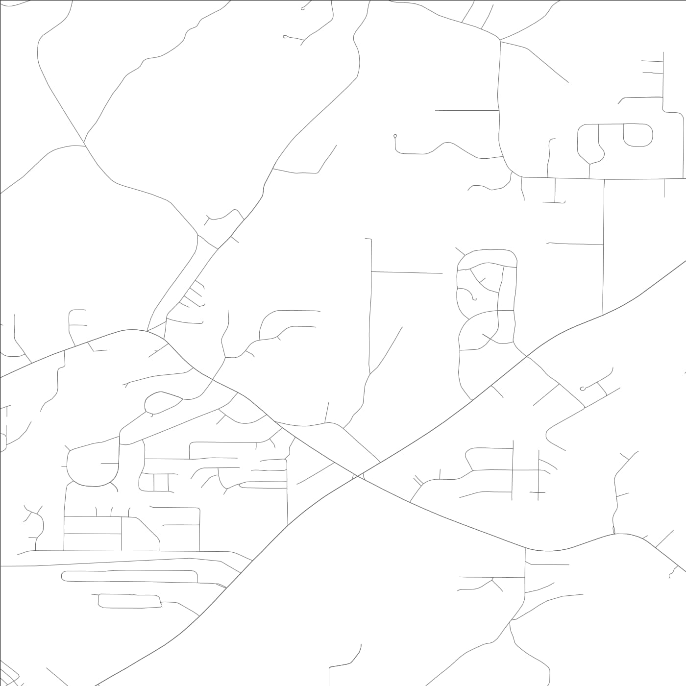 ROAD MAP OF MOODY, ALABAMA BY MAPBAKES