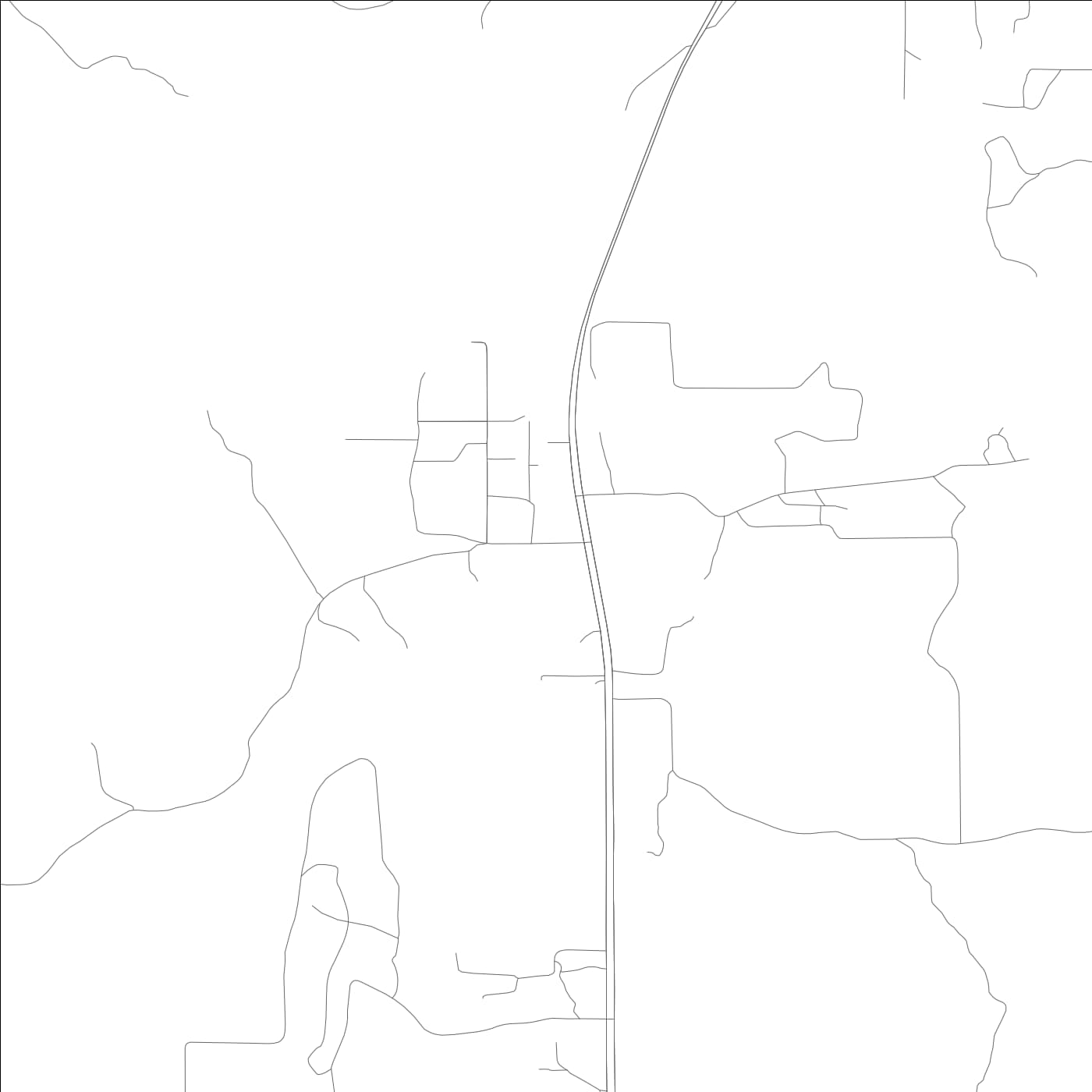 ROAD MAP OF MOVICO, ALABAMA BY MAPBAKES