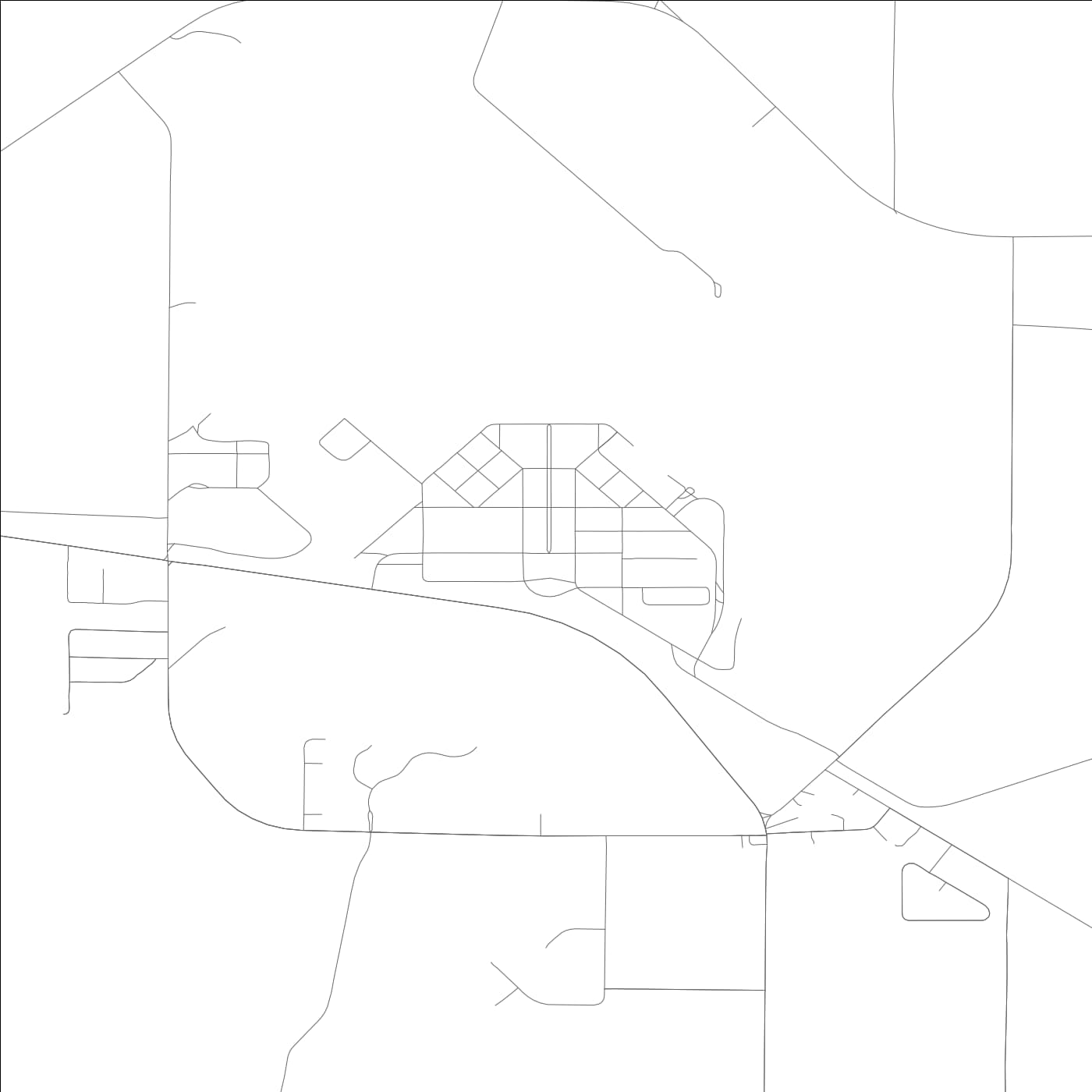 ROAD MAP OF NAPIER FIELD, ALABAMA BY MAPBAKES