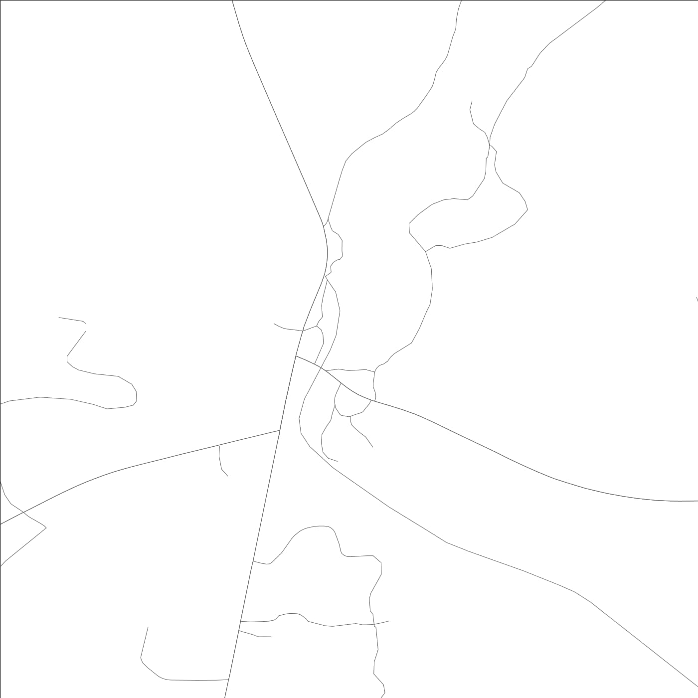 ROAD MAP OF TIBBIE, ALABAMA BY MAPBAKES