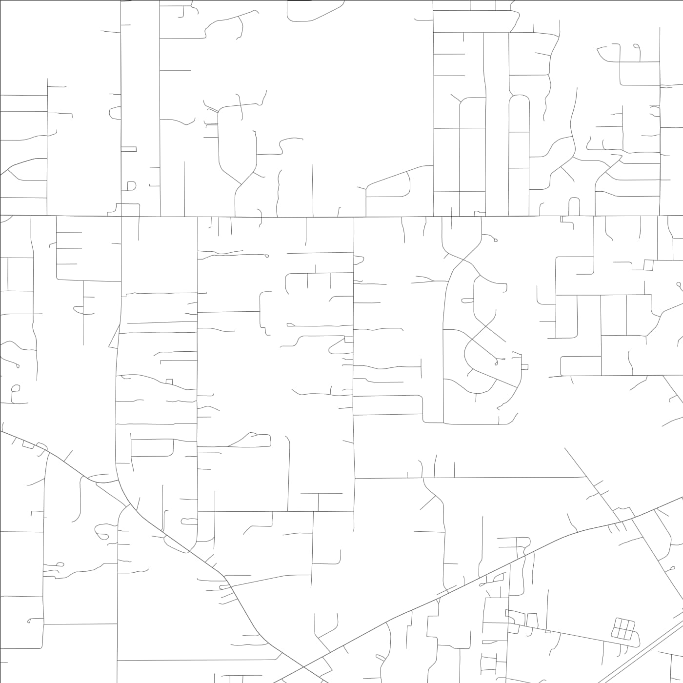 ROAD MAP OF TILLMANS CORNER, ALABAMA BY MAPBAKES