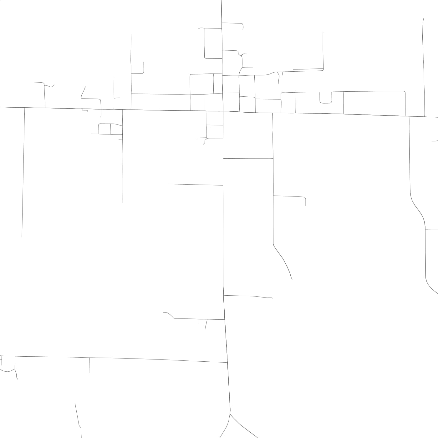 ROAD MAP OF TOWN CREEK, ALABAMA BY MAPBAKES