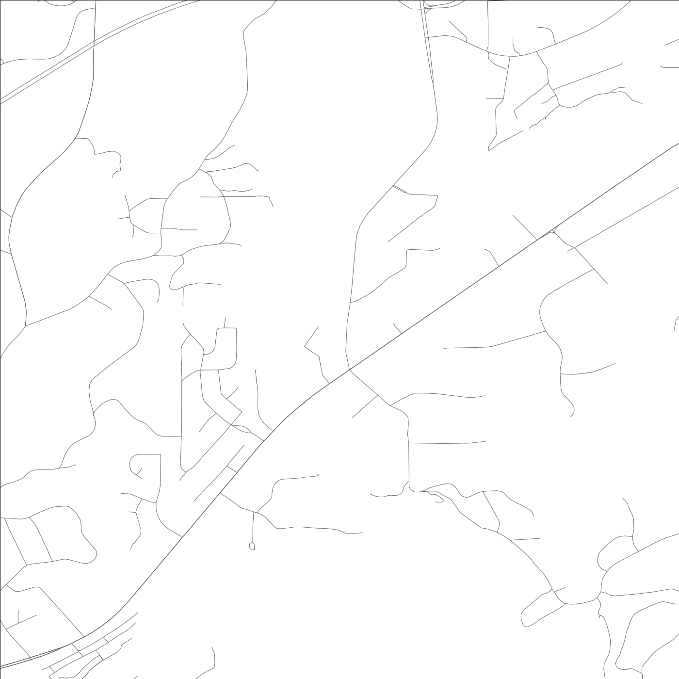 ROAD MAP OF TRUSSVILLE, ALABAMA BY MAPBAKES