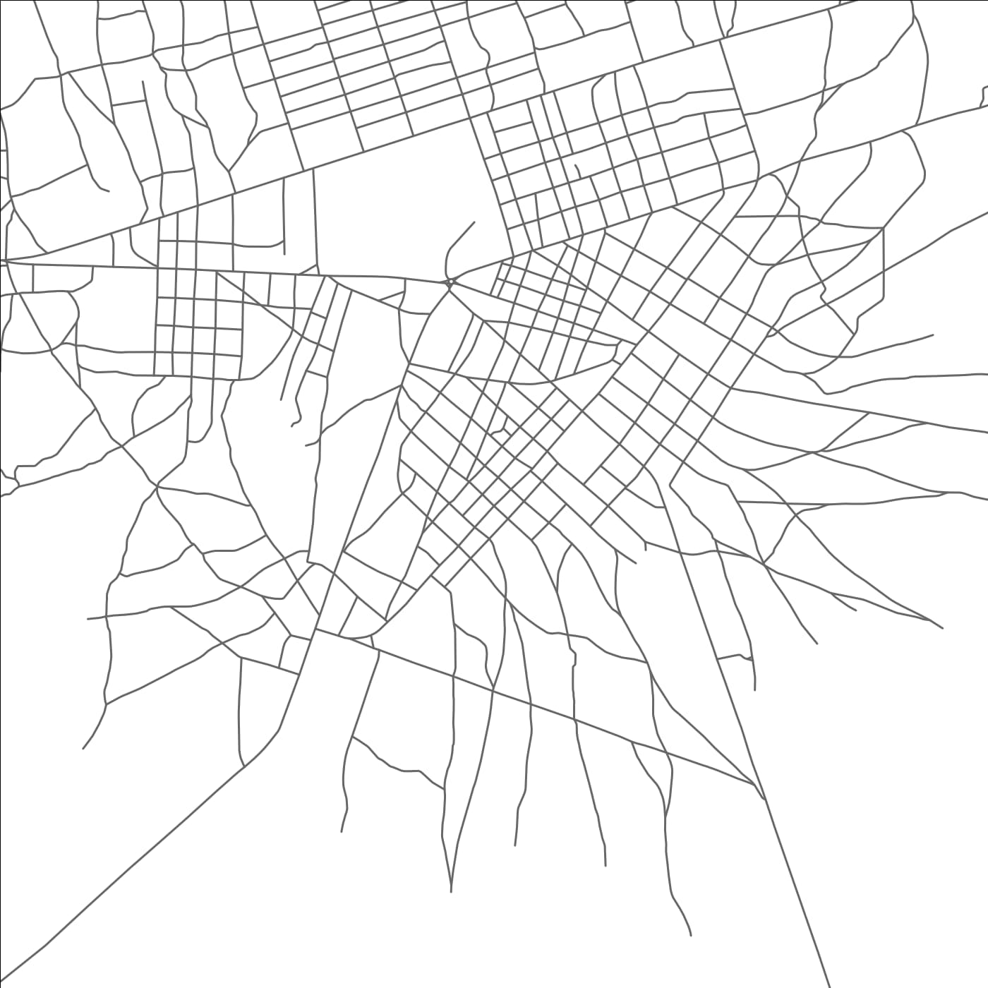 ROAD MAP OF KOUMRA, CHAD BY MAPBAKES