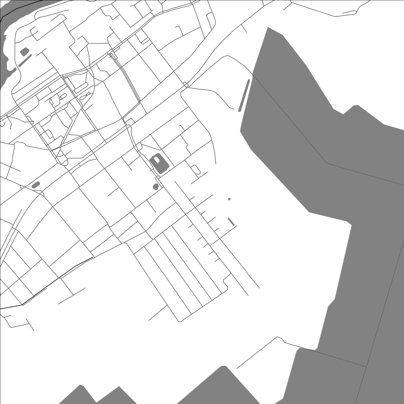 ROAD MAP OF SINDI, ESTONIA BY MAPBAKES