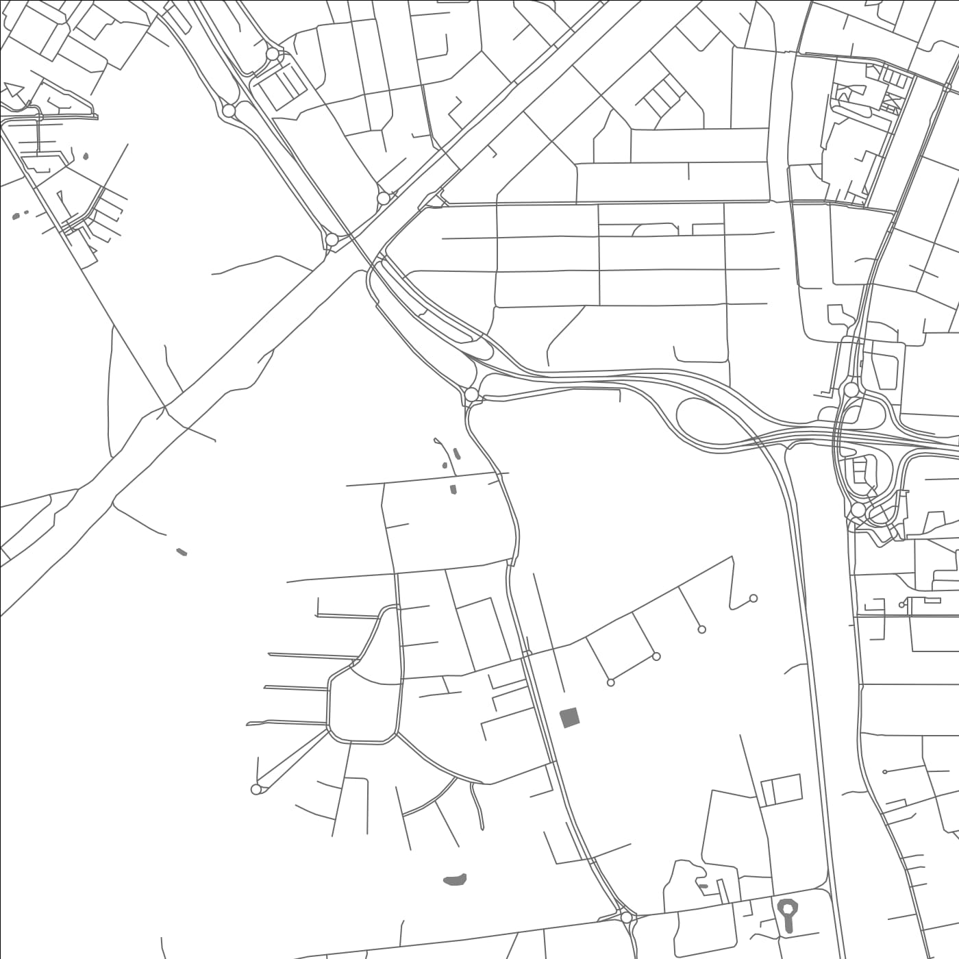 ROAD MAP OF SOINASTE, ESTONIA BY MAPBAKES