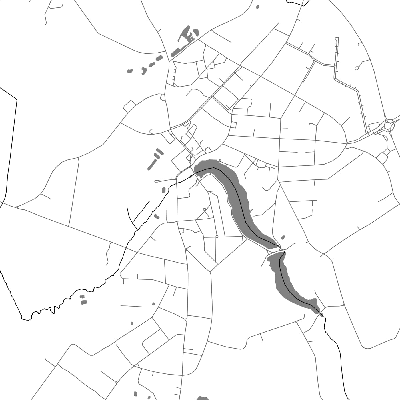 ROAD MAP OF SUURE JAANI, ESTONIA BY MAPBAKES