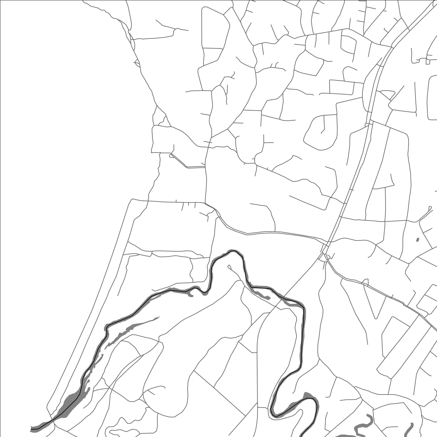 ROAD MAP OF VAANA JOESUU, ESTONIA BY MAPBAKES