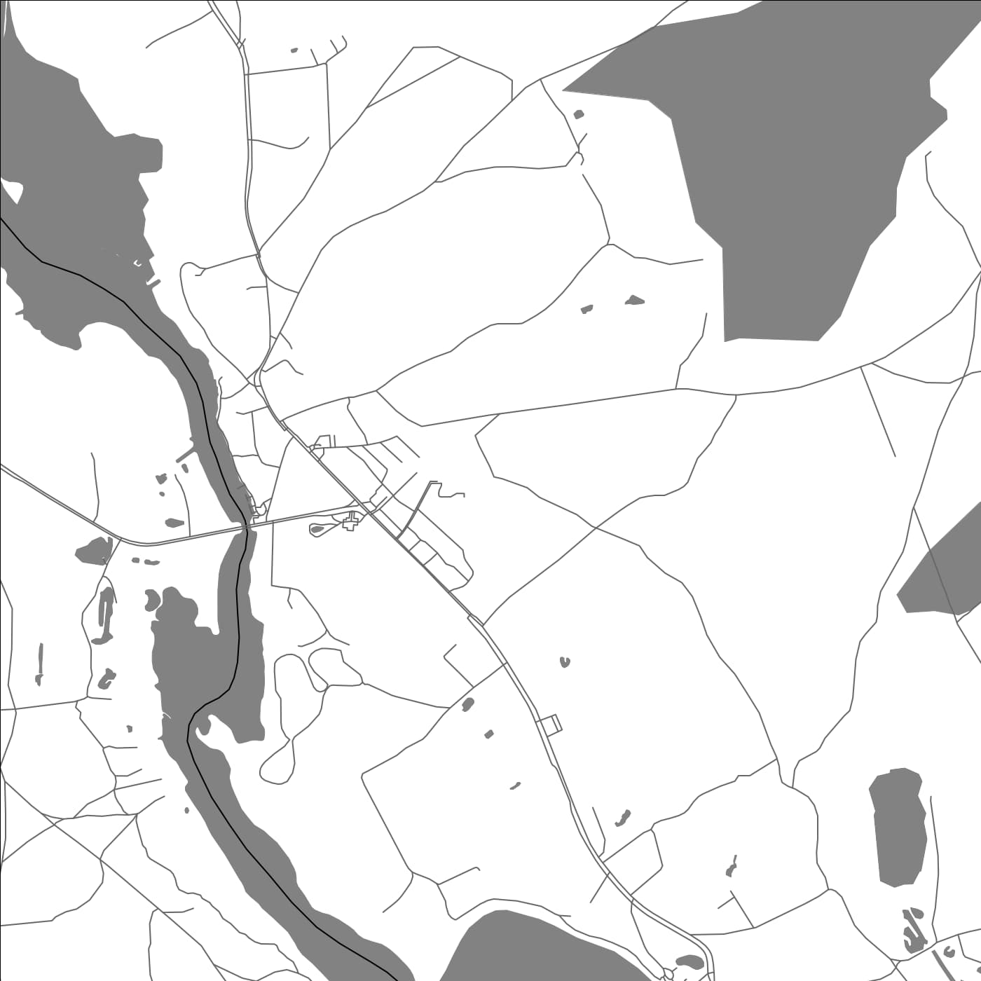 ROAD MAP OF VARSKA, ESTONIA BY MAPBAKES